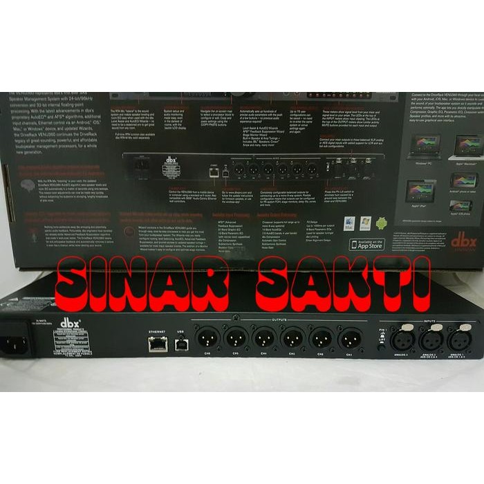 Dbx Venu 360 Speaker Management