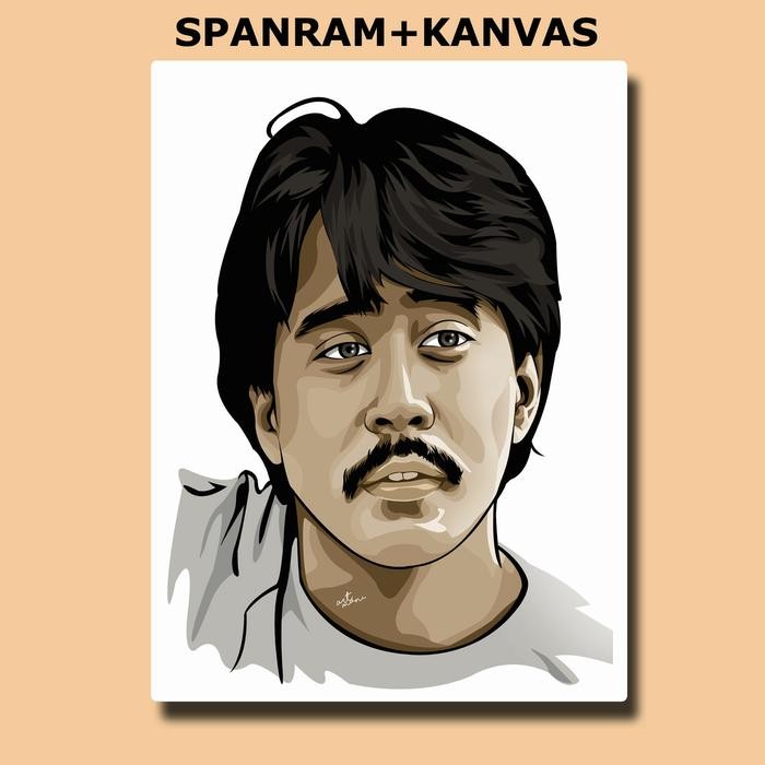 

TERBARU Lukis digital cetak kanvas+spanram Kado Painting HOT SALE!