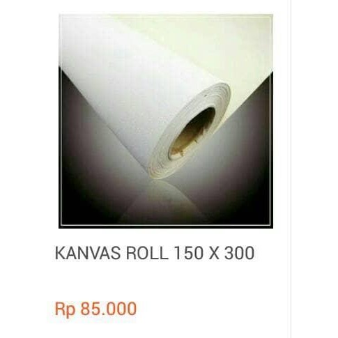 

TERBARU CANVAS ROLL Uk. 150 x 200 HOT SALE!