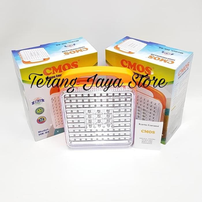 Lampu Emergency Led Cmos Hk88 Lampu Led Rechargeable Cmos Hk88 Lampu Cmos Hk-88 Terlaris