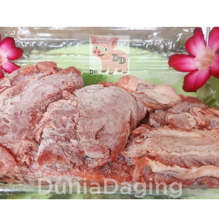 DAGING BABI HUTAN DAGING CELENG FRESH PACKAGING 1KG KODE 626
