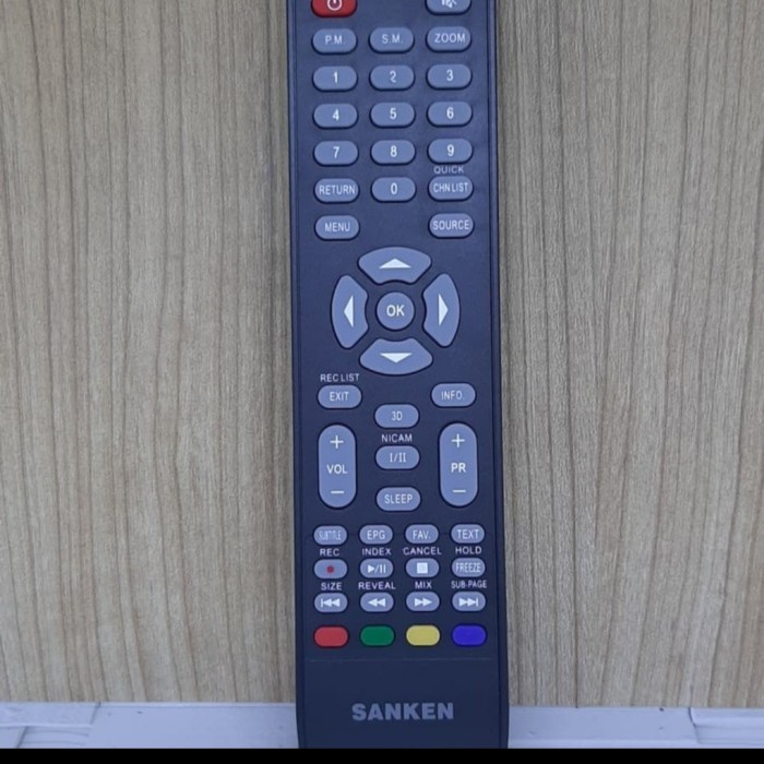 REMOTE REMOT SMART TV LED SANKEN 3D ORIGINAL ASLI