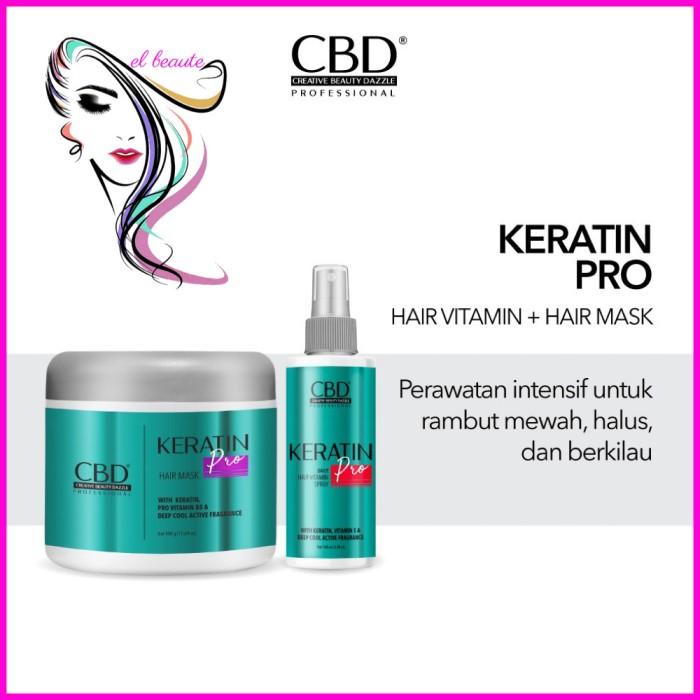 CBD Keratin Pro Paket 2 in 1 Hair Mask 500 + Vitamin