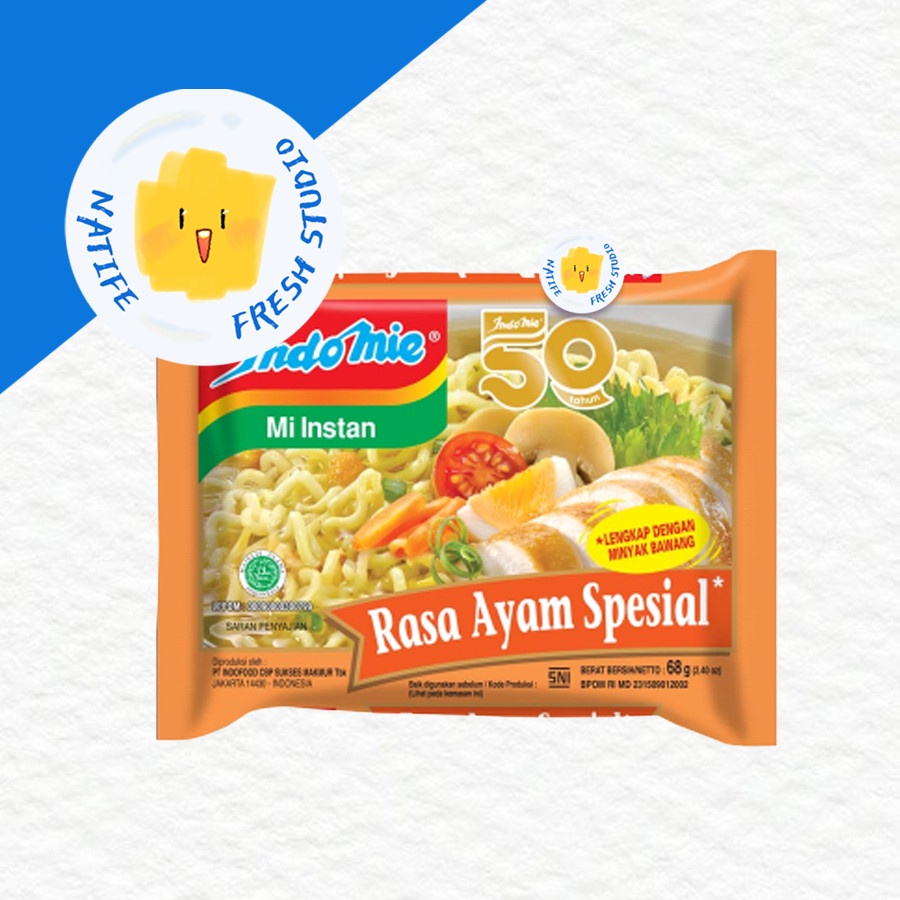 

INDOMIE Mie Rebus Indomi Mi Rebus Noodle KUAH | Rasa Ayam Spesial