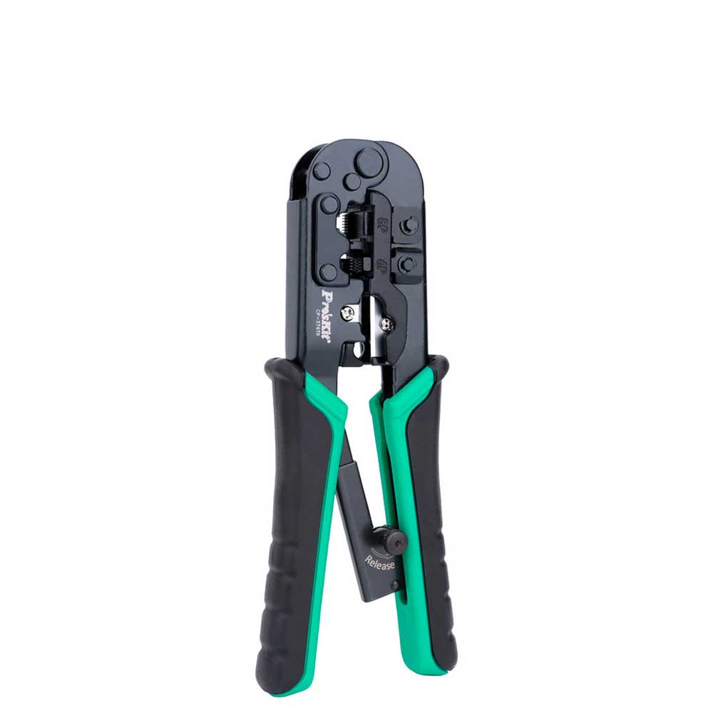 BARU Pro'sKit CP-376TR 4P/6P/8P Telecom Crimping Tool (190mm)Accurate Practical Comfortable Convenie