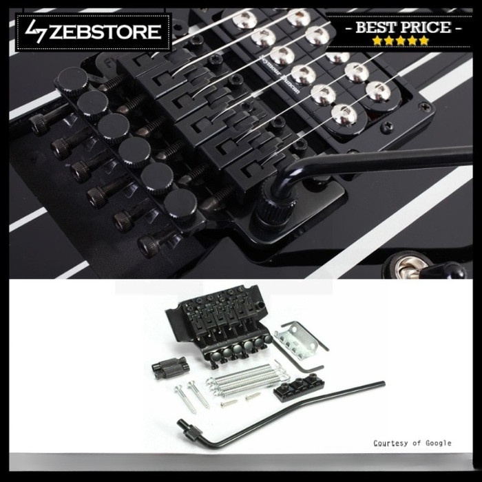 Tremolo Updown Floyd Rose Licensed Black