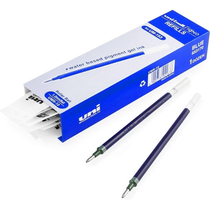 

PROMO ISI PEN / PULPEN UNIBALL SIGNO UM - 153 (1 PAK) COD