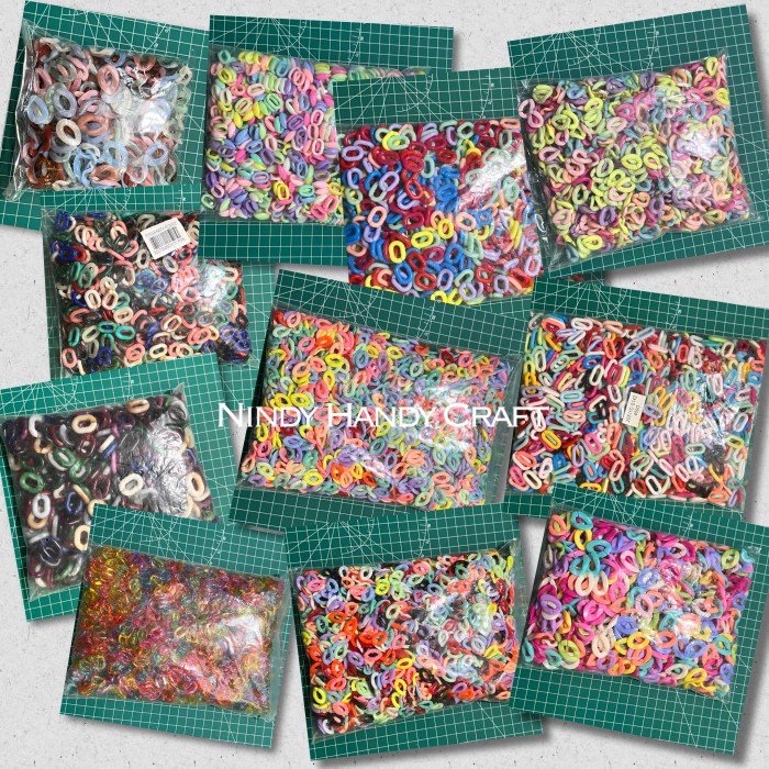 1pon Rantai Akrilik - Rantai Plastik - Rantai warna warni - Rantai