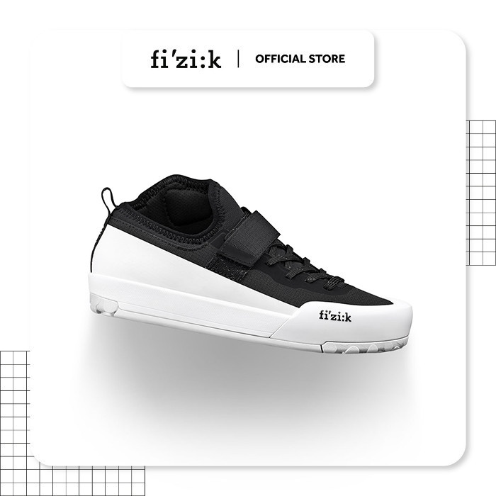 Sepatu Sepeda Gunung Fizik Gravita Tensor Black/White
