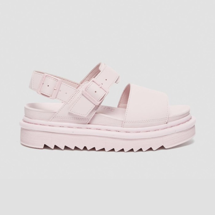 BEST SELLER SANDAL WANITA Dr MARTENS ZEBRILUS VOSS MONO Chalk Pink Hydro ORIGINAL 100%