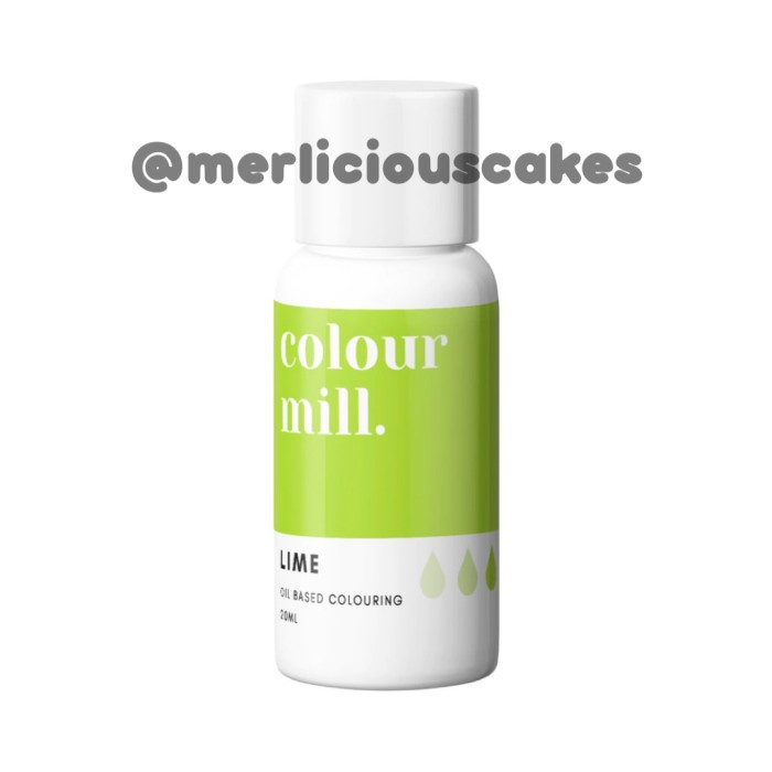 

COLOUR MILL LIME 20 ML OIL BASED COLOURING KODE 1003