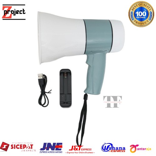 KRISBOW megaphone rechargeable 20W / baterai charger krisbow