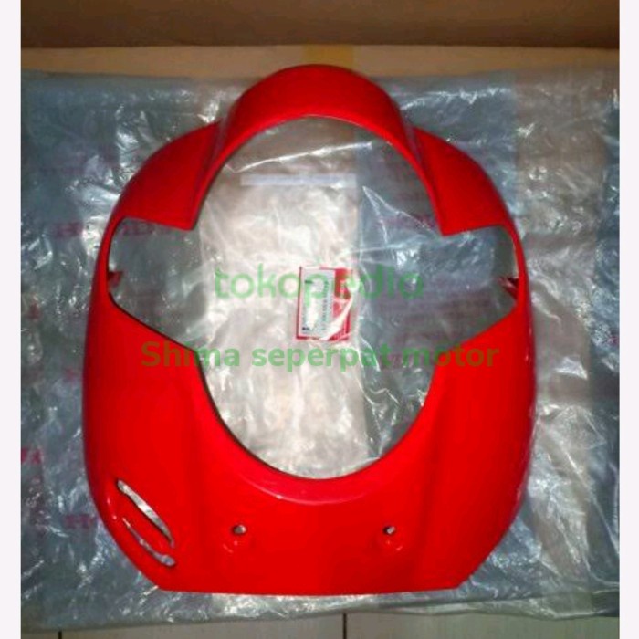 Tameng Body Depan Scoopy Esp K93 2018 2020 Merah Cabe Glossy