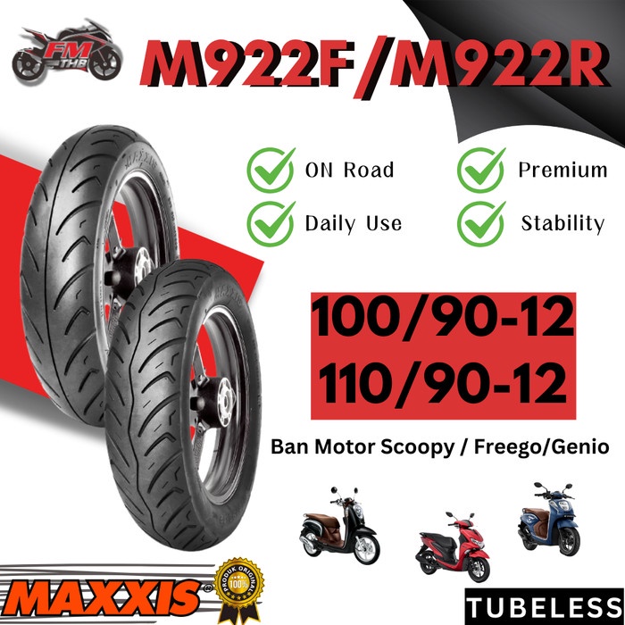 Ban Motor Maxxis M922/M922F/M922R Tubeless