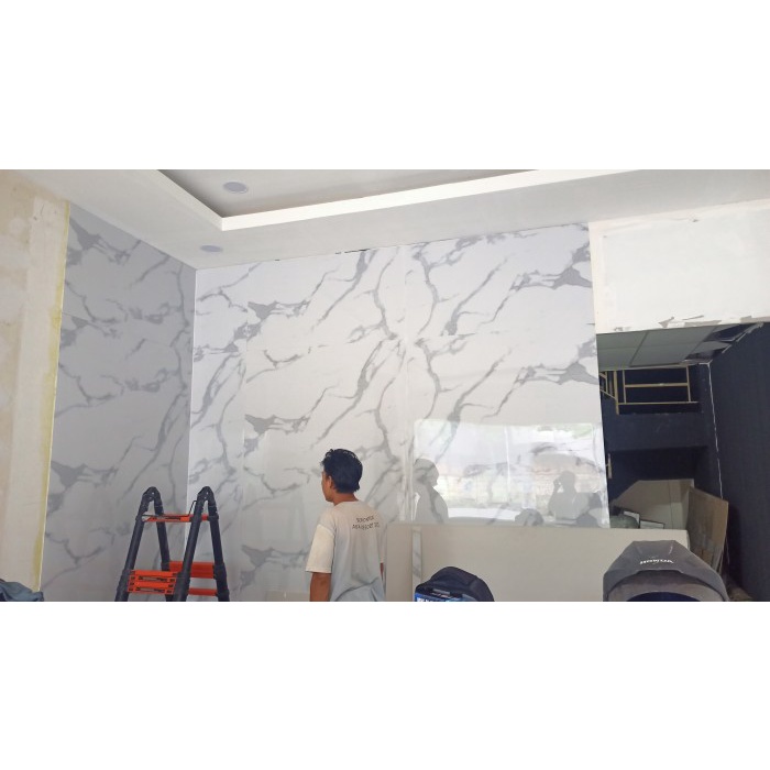 TERBARU PVC MARMER VINYL MARMER DEKORASI DINDING MURAH