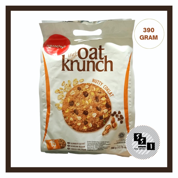 

OAT KRUNCH NUTTY COKLAT / OAT KRUNCH MIX NUTS /NUTTY CHOCOLATE 416G KODE 900
