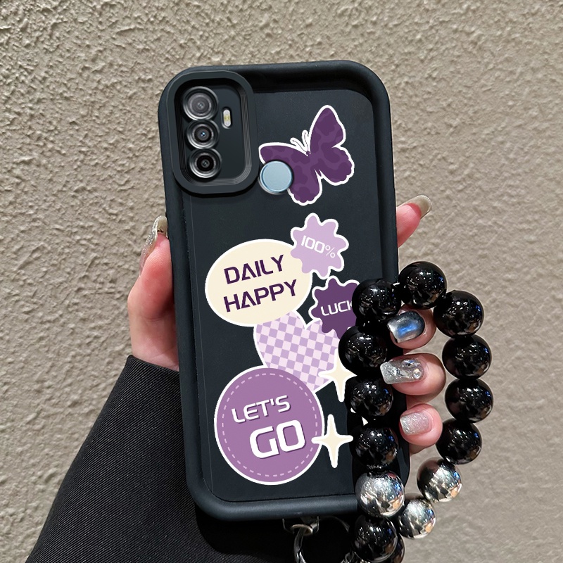 Casing Hp Untuk OPPO A53 2020 A33 2020 A53s A32 A11s Case Casing gelang HP Softcase rantai tangan ku