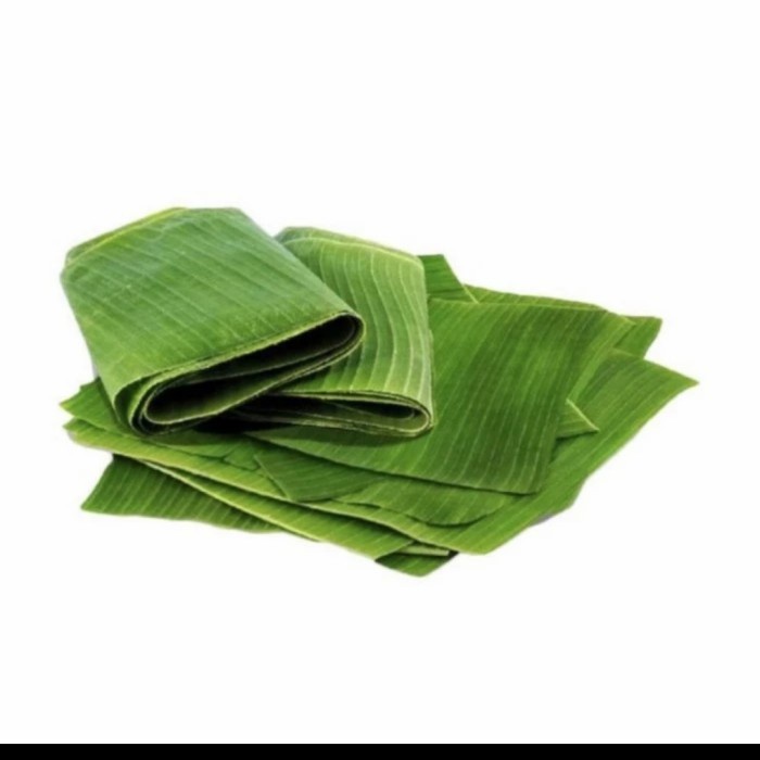 

daun pisang 1 ikat