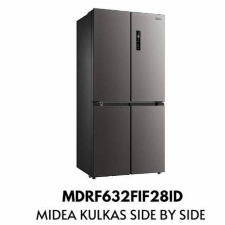 Terbaru Kulkas Multidoor (4 Pintu) Midea Inverter Mdrf632Fif28Id