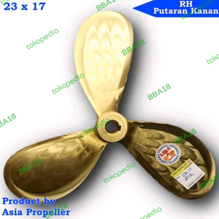 Hot Sale Kipas Kapal / Baling-Baling Kapal / Propeller Asia Propeller 3D 23X17