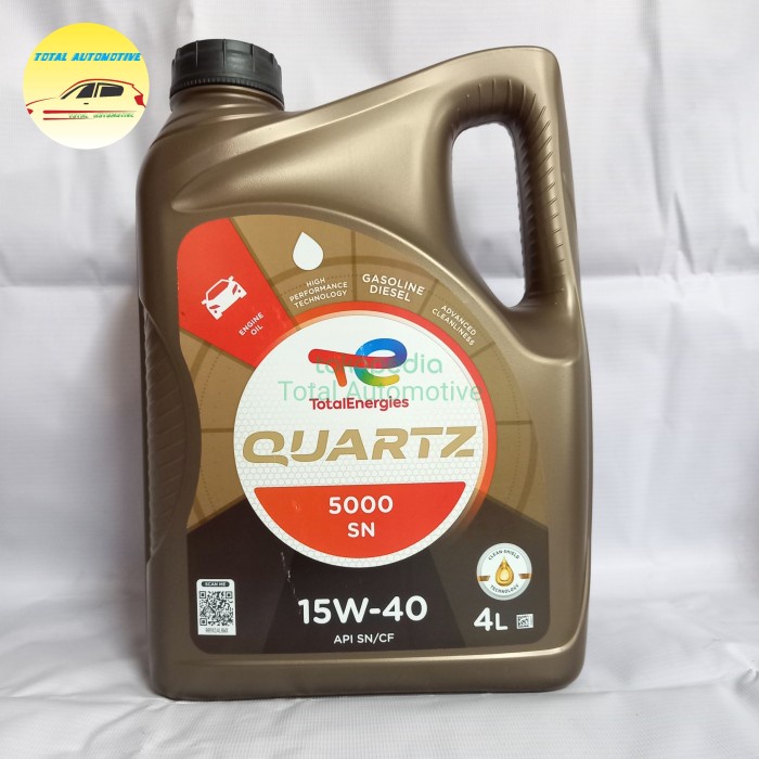 Total Quartz 5000 15W50 4Liter