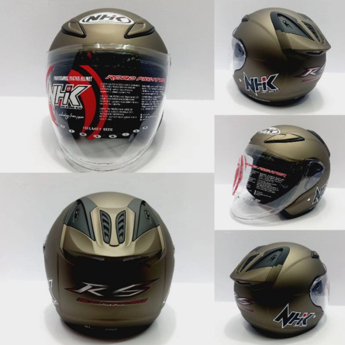 Helm Nhk R6 Solid Abu Dof