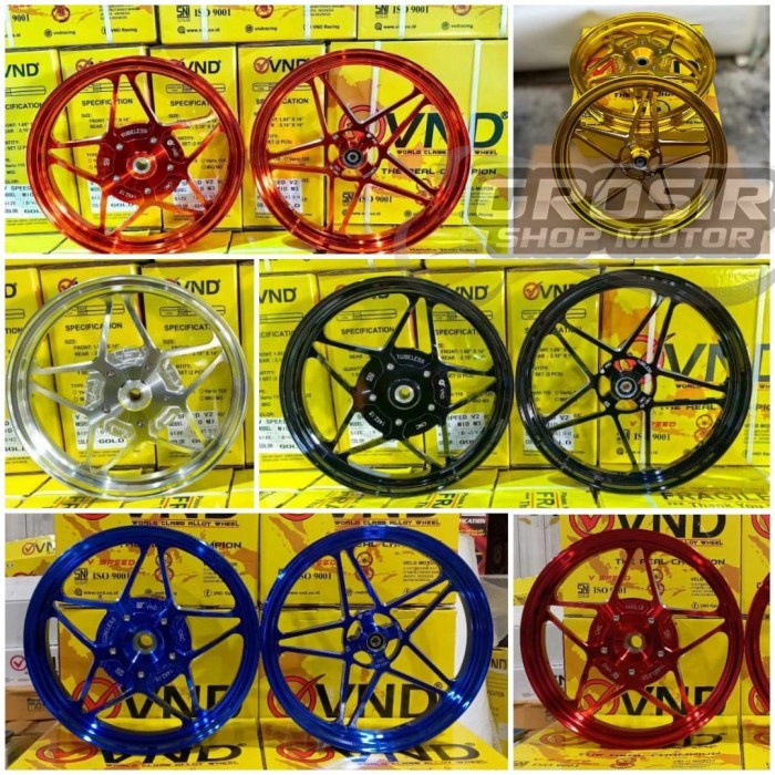 Velg Racing V Speed Mio M3 Mio Z Mio S Mio Soul Gt 125 Yamaha Gear