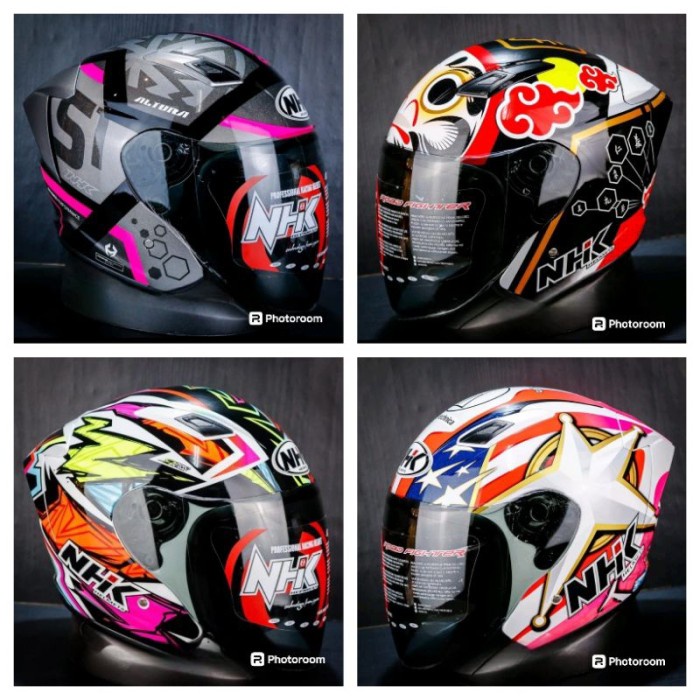 Helm Nhk R1 Elite Alonso #7 Star White Single Visor