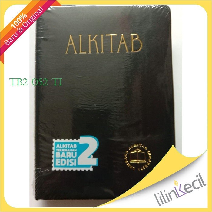 

Ready Alkitab Ukuran Sedang Tb 052 Ti Index (Hitam)