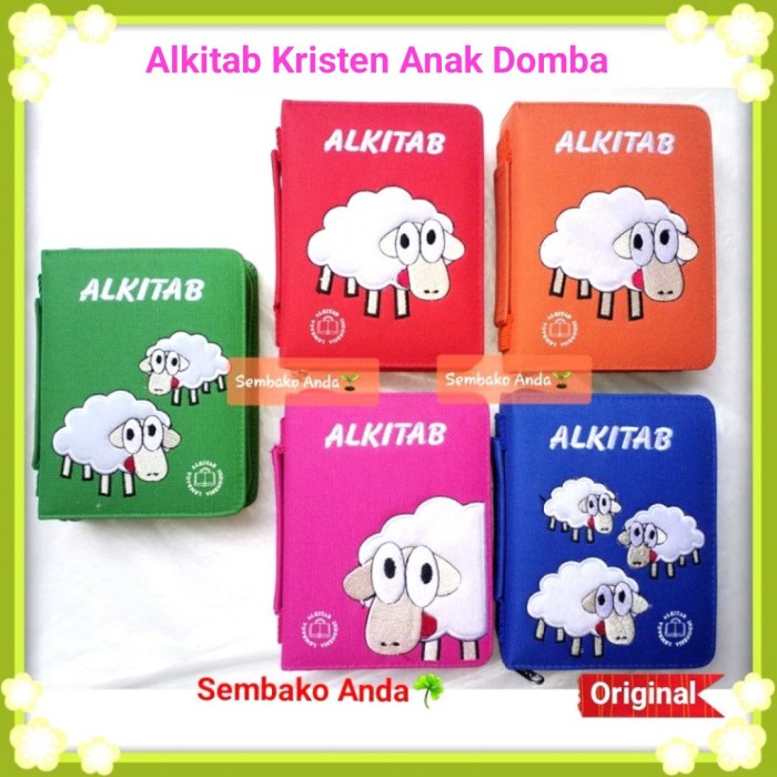 

Ready Alkitab Kristen Anak Lai Tb2 034 Ti Domba New Sheep, Animal, Kunci A
