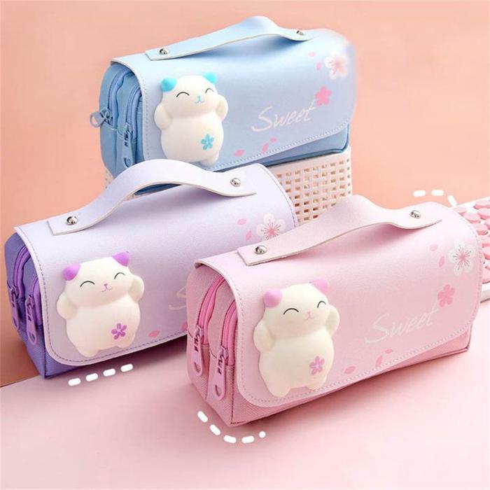 

NEW KOTAK PENSIL SQUISHY / TEMPAT ALAT TULIS BONEKA SQUISHY / SQUISHY / TEMPAT PERALATAN SEKOLAH