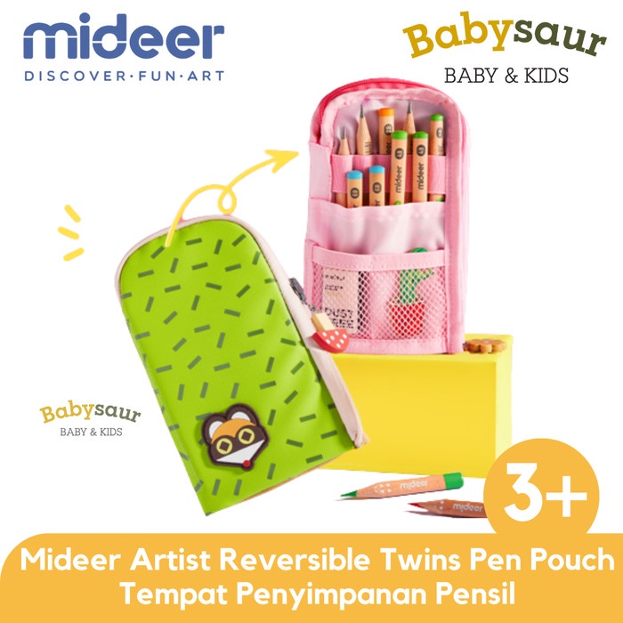 

MURAH Mideer Artist Pen Pouch Pencil Case Tempat Kontak Pensil Anak Sekolah