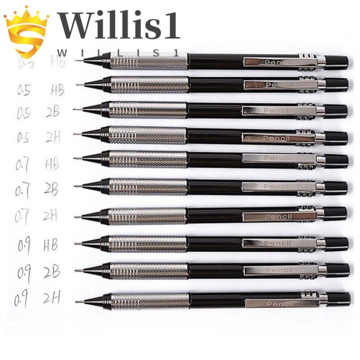 

TERBARU WILLIS1 Pensil Mekanik Kantor Perlengkapan Sekolah Sketsa Alat Tulis
