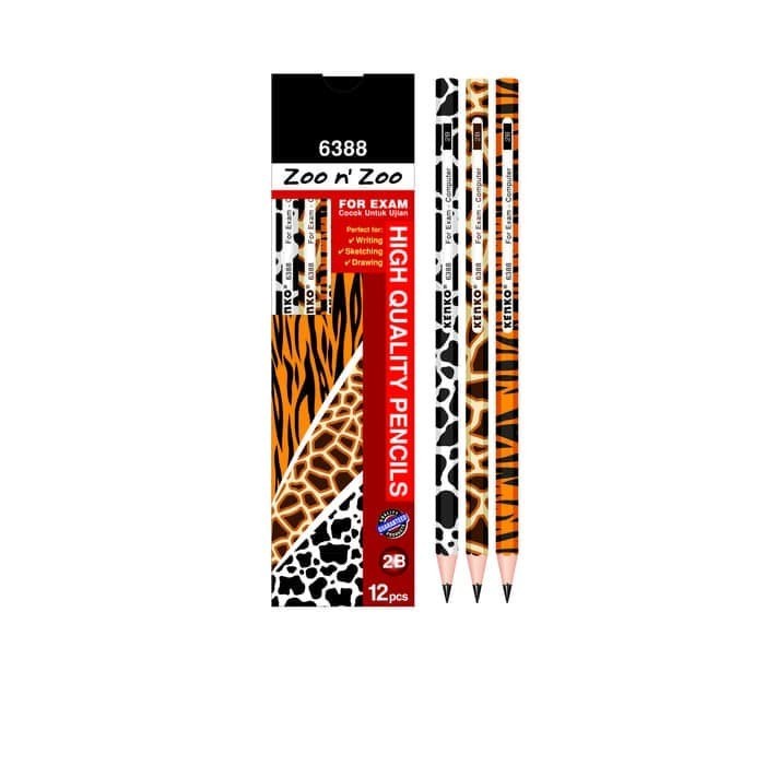 

STOK TERBATAS Pensil KENKO Zoo n Zoo HEWAN 2B RANDOM Perlengkapan Peralatan Sekolah