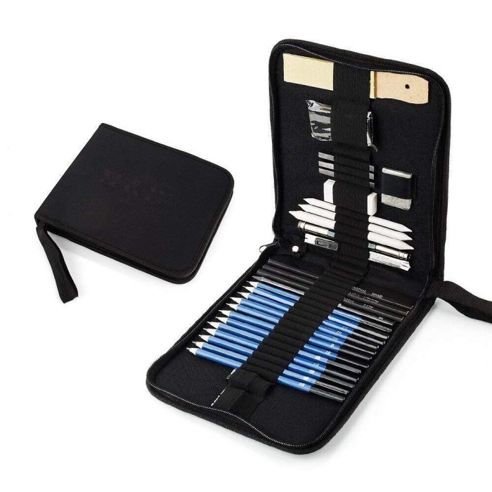 

CUCI GUDANG Recomended 33PCS/Set Drawing Pencil Gambar Set Pensil Pisau Penghapus dan Pensil Gambar