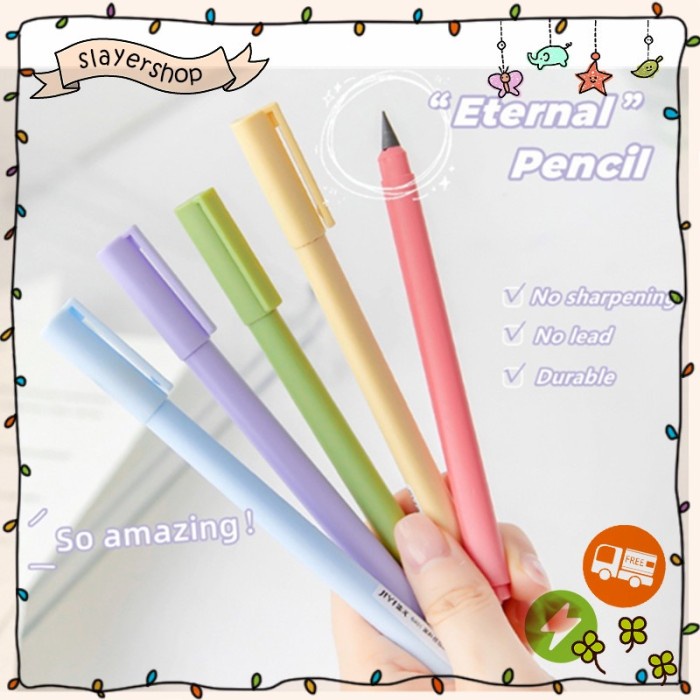

LIMITED EDITION Pensil Eternal Tanpa Isi Untuk Stationery Sekolah