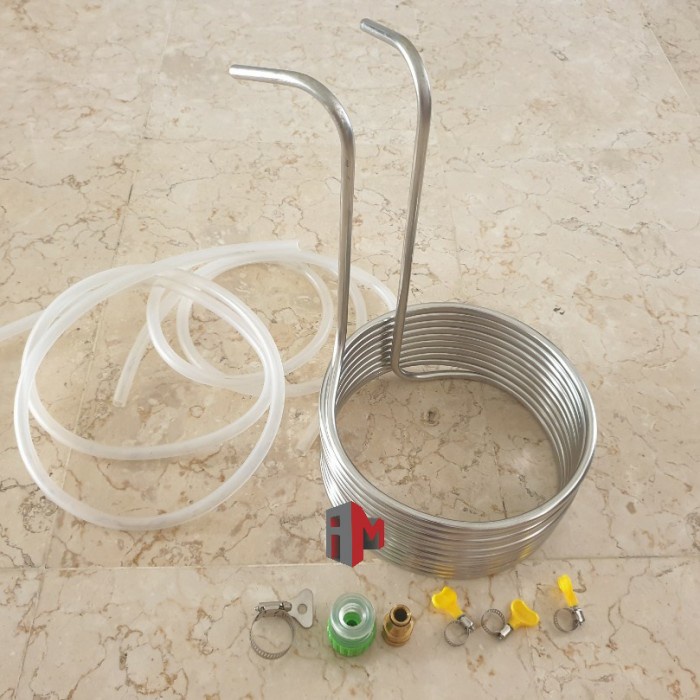 

Imatton Ss 304 Immersion Wort Chiller Pendingin Cooling Coil Tube