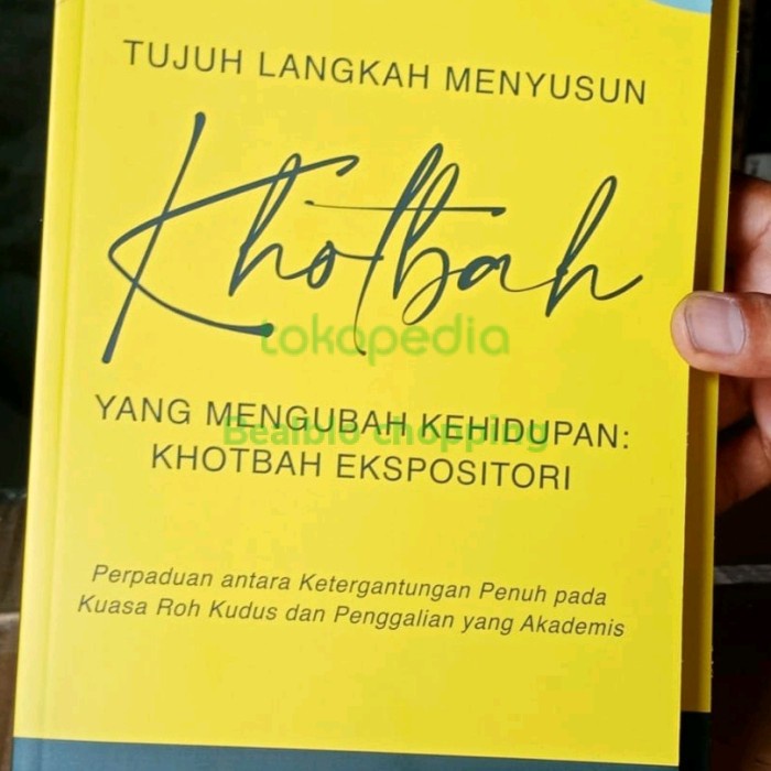 

Ready Tujuh Langkah Menyusun Khotbah Yang Mengubah Kehidupan - Benny Solihin