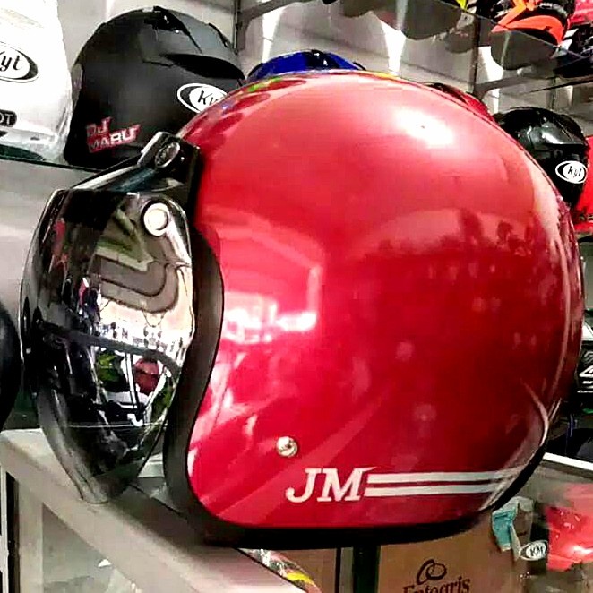 Helm Bogo Kualitas Hampir Sama Cargloss Red Gloss L62 Xl 63