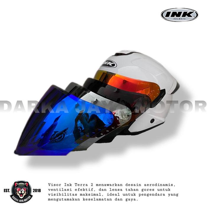 Kaca Visor Ink Terra 2 / Visor Iridium Ink Terra