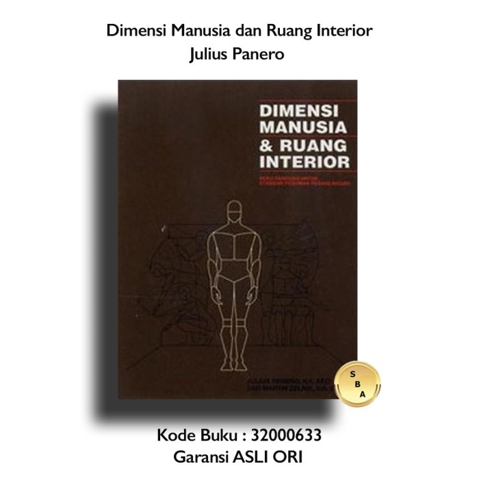

Buku Dimensi Manusia Dan Ruang Interior Julius Panero Erlangga
