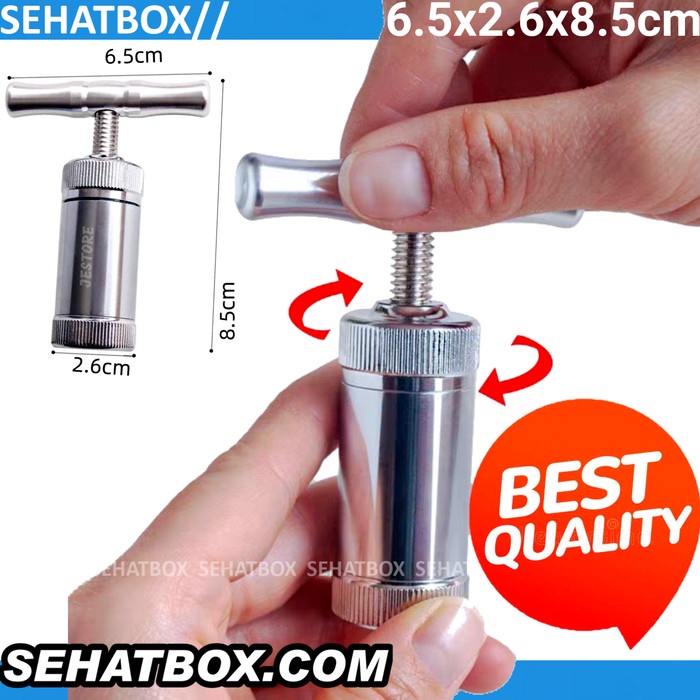 JUAL RUGI GRINDER T PRESS OBAT ALAT GERUS GILING TUMBUK PIL TABLET VITAMIN CRUSH