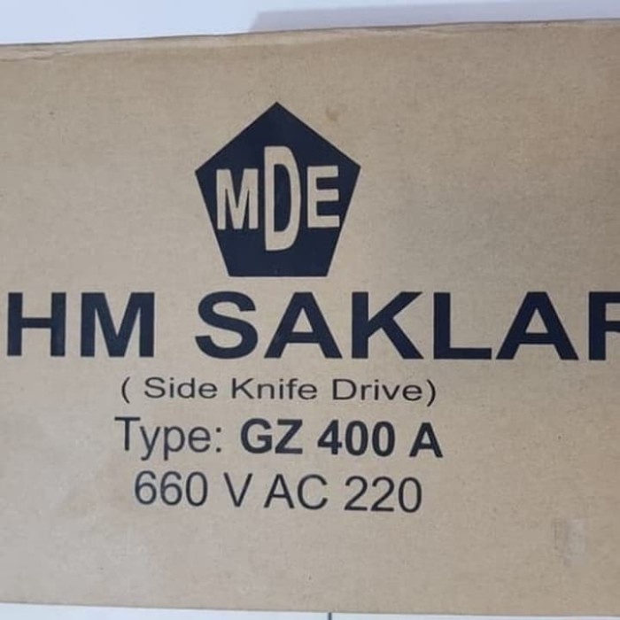 TERLARIS Ohm Saklar MDE 400 A / Ohm Saklar 400 A MDE