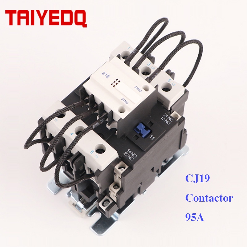 PRF CJ19 AC Capacitor Contactor 80A 95A electrical Switch-over Capacitor Contactor 50/60HZ high capa