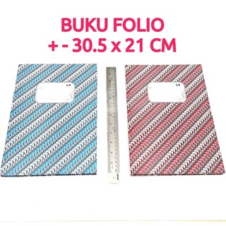 Buku Folio Hard Cover Batik