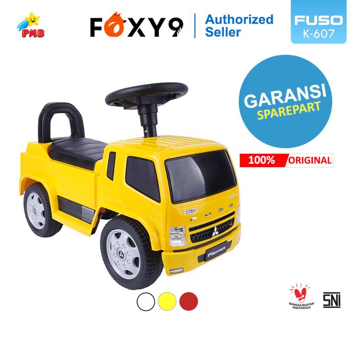 Terlaris - Mainan Anak Mobil Mobilan Dorong Manual Aki Tolocar Pmb K607 Fuso