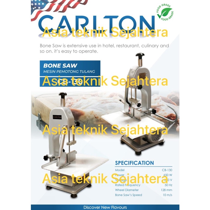 TERLARIS Mesin bone saw pemotong tulang CARLTON