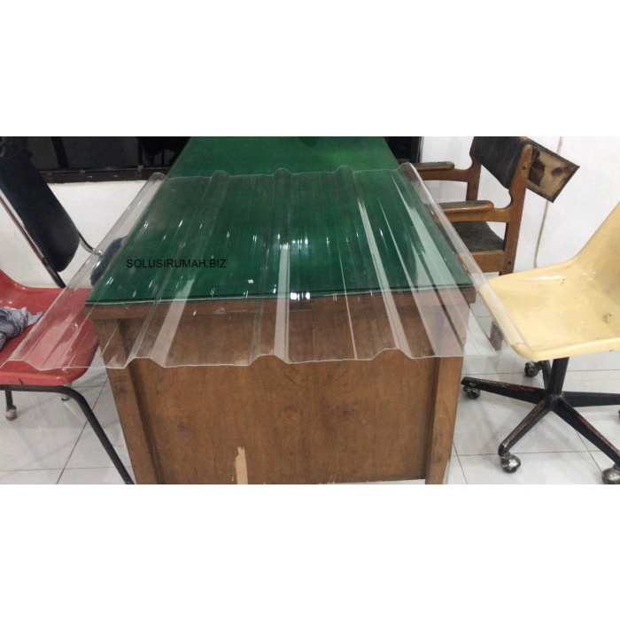 

1M Spandek Kr5 Tebal 1Mm Bening Pet Trimdek Transparant 1Meter 1 M