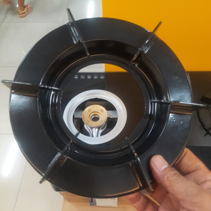 +++++] TATAKAN BULAT KOMPOR RINNAI RI 712 GA/B, RI 712 GA/W ASLI 6 KAKI