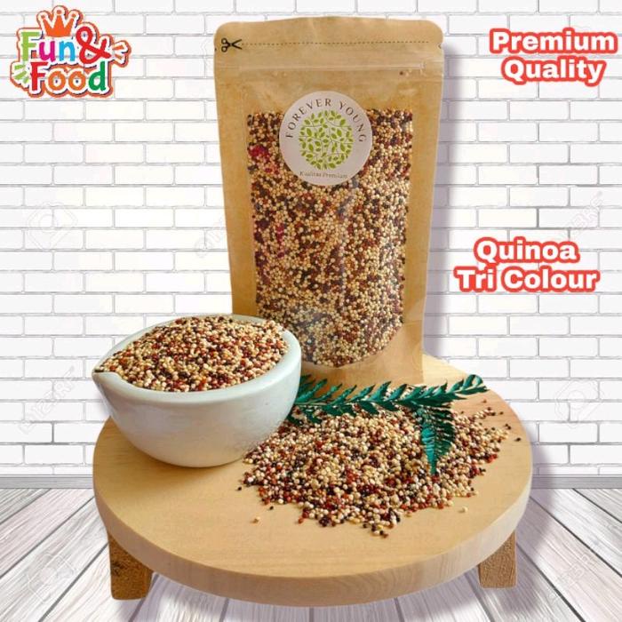 

Superfood - Organik Quinoa Tricolor Premium Import Quality